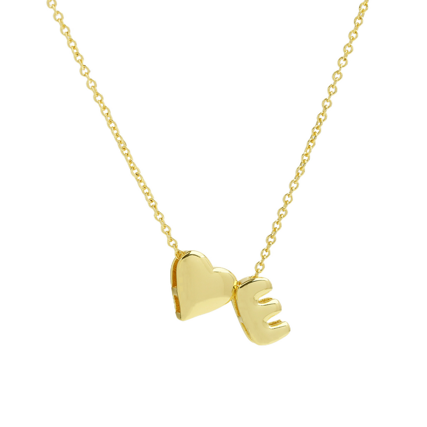 Elegant Statement Love Letter Initial Necklace