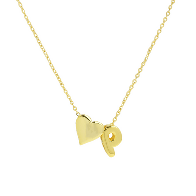 Elegant Statement Love Letter Initial Necklace