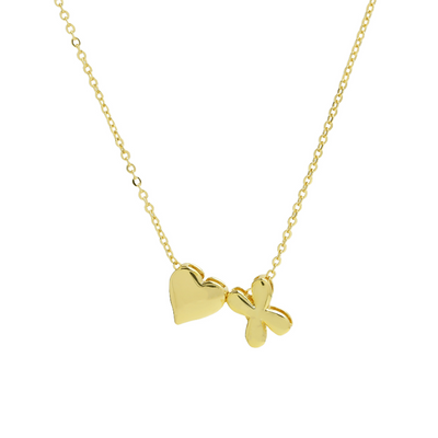 Elegant Statement Love Letter Initial Necklace