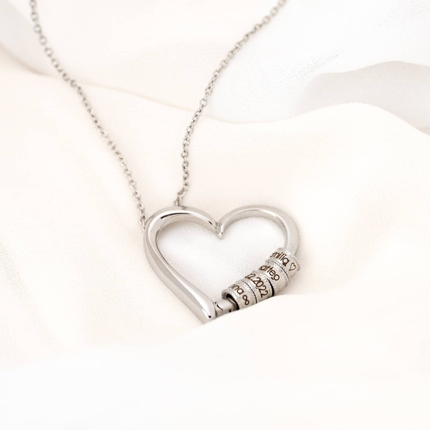 Personalized Heart Name Necklace