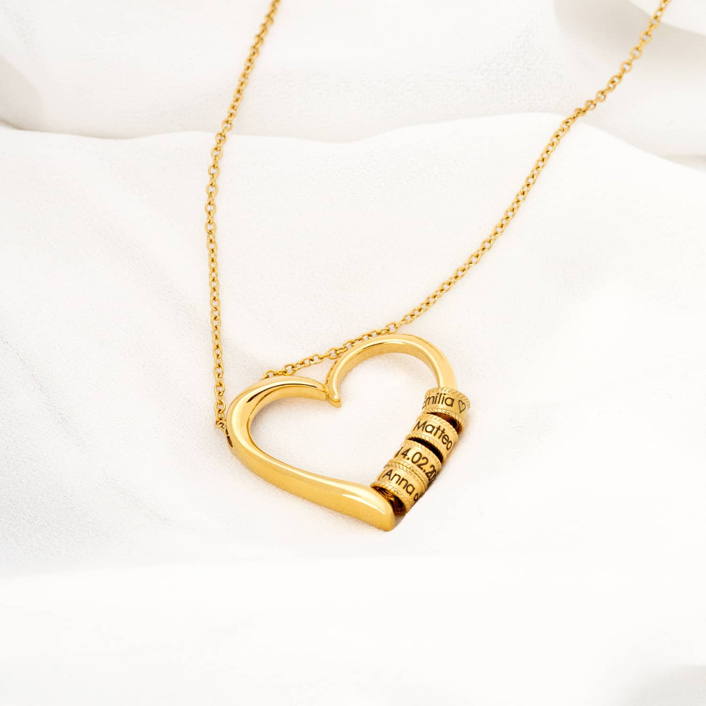 Personalized Heart Name Necklace